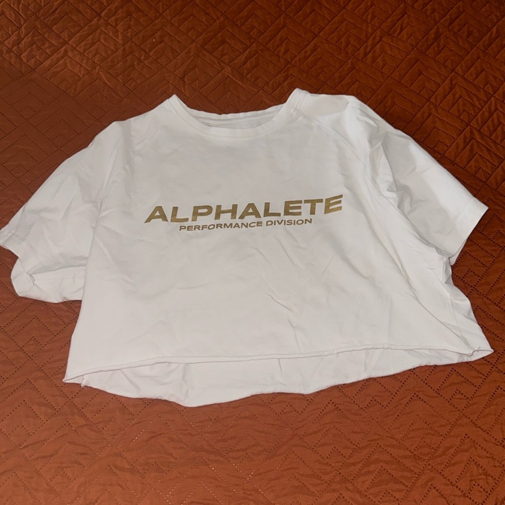 Alphalete crop tshirt